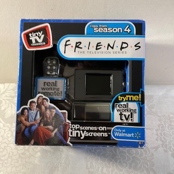 FRIENDS Tiny TV Classics REAL Clips From Season 4 - Top Scenes on Tiny Screens. - Picture 1 of 4